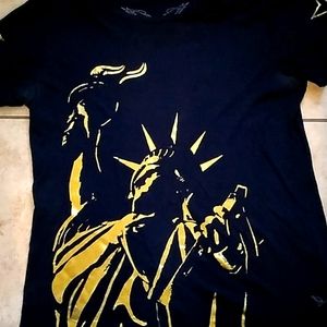Like new Blue and gold shirt